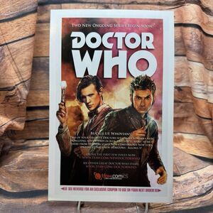 Doctor Who / Outcast Promo Flyer Ad 2014 Robert Kirkman Walking Dead Azaceta Art